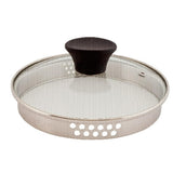 Habitat 16cm Aluminium Saucepan With Lid - Black