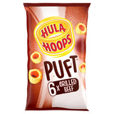 Hula Hoops Puft Beef Multipack Crisps x6