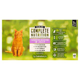 Sainsbury's Adult Complete Nutrition in Jelly Cat Food 7+ Years 48 x 100g