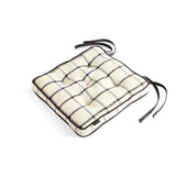 Habitat Woven Industrial Check Seat Cushion - Neutral