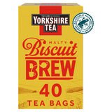 Yorkshire Tea Malty Biscuit Brew 40 Tea Bags 112g