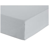 Sainsbury's Home Dove Grey Cotton Rich Flat Sheet