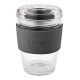 Smash Glass Coffee Cup - Black