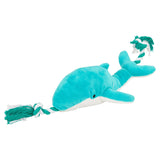 Petface Whale Plush & Rope Dog Toy