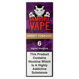 Vampire Vape Liquid Refill Sweet Tabacco 6mg