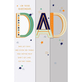 Gibson On Your Birthday Dad Happy Birthday Greeting Card