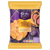 Sainsbury's Beef Wellington Flavour Hand Cooked Ridge Cut Potato Crisps, Taste the Difference 150g