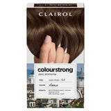 Clairol Colour Strong Light Brown 6.0 Permanent Hair Dye