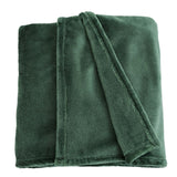 Sainsbury's Home Fleece Throw - Emerald - 125X150cm