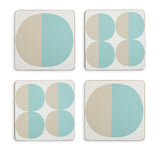 Habitat Geo Circles Set of 4 Coasters