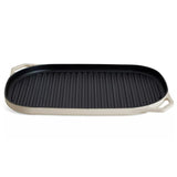 Habitat Large Cast Iron Grill Pan - Cream