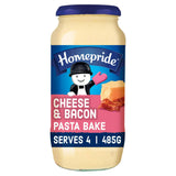 Homepride Cheese & Bacon Pasta Bake Sauce 485g