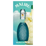 Malibu Malibu & Glass Set