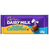 Cadbury Dairy Milk Salted Caramel Chocolate Bar 120g