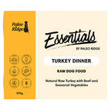 Paleo Ridge Essentials Turkey Dinner Raw Dog Food 500g