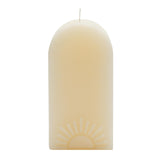 Luna Collection Sunrise Shaped Candle
