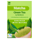 Sainsbury's Matcha Green Tea Bags x20 36g