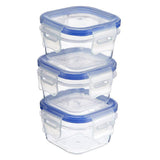 Sainsbury's Home Pack of 3 140ml Klip Lock Storage Set