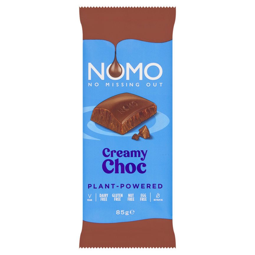 NOMO Deliciously Creamy Choc Bar Free From ASDA   