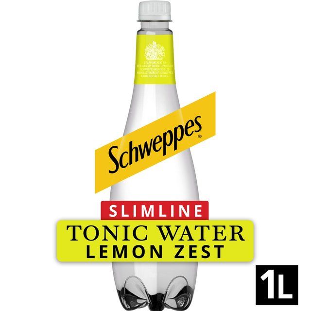 Schweppes Slimline Tonic with Zest of Lemon    1L