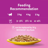 Whiskas Poultry Feast in Jelly Pouches 1+, 40 x 85g GOODS Costco UK