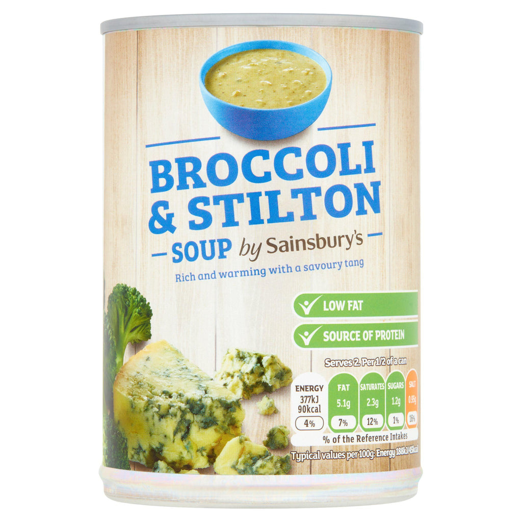 Sainsbury's Broccoli & Stilton Soup 400g