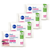 Nivea Biodegradable Face Wipes, 4 x 40 Wipes GOODS Costco UK