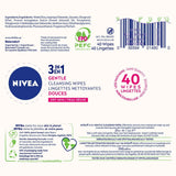 Nivea Biodegradable Face Wipes, 4 x 40 Wipes GOODS Costco UK