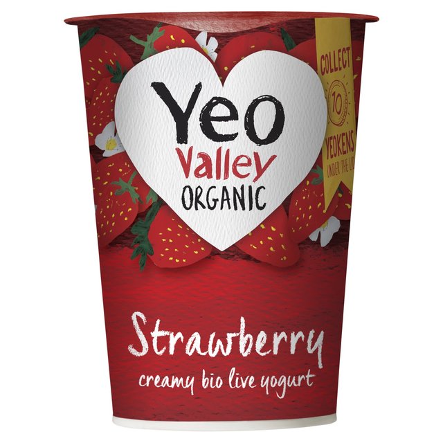 Yeo Valley Organic Strawberry Yoghurt   450g GOODS M&S   