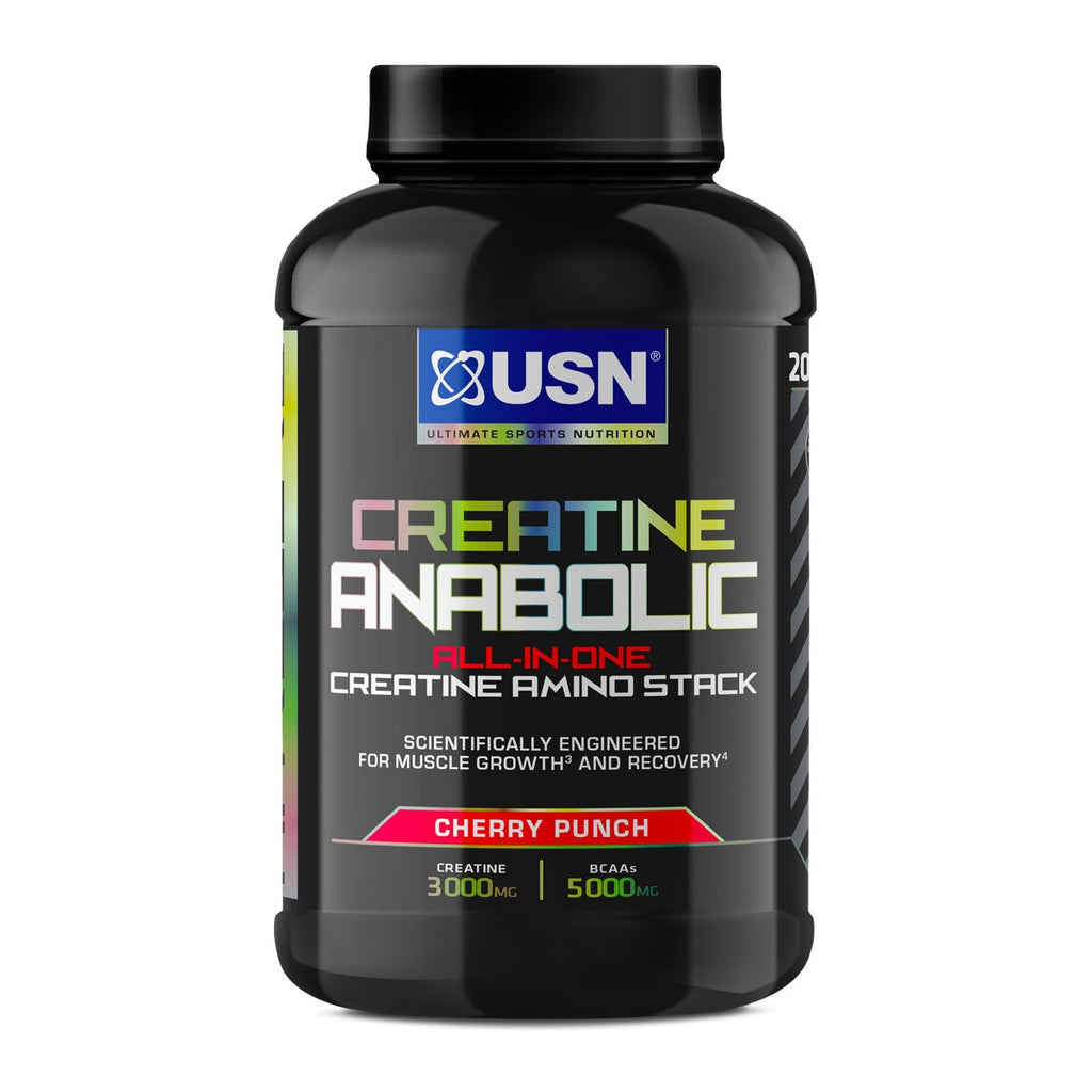 USN Creatine Anabolic Cherry Punch, 900g