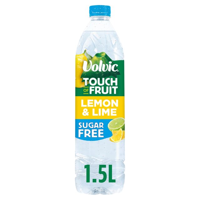 Volvic Sugar Free Touch of Fruit Lemon & Lime   1.5L GOODS M&S   