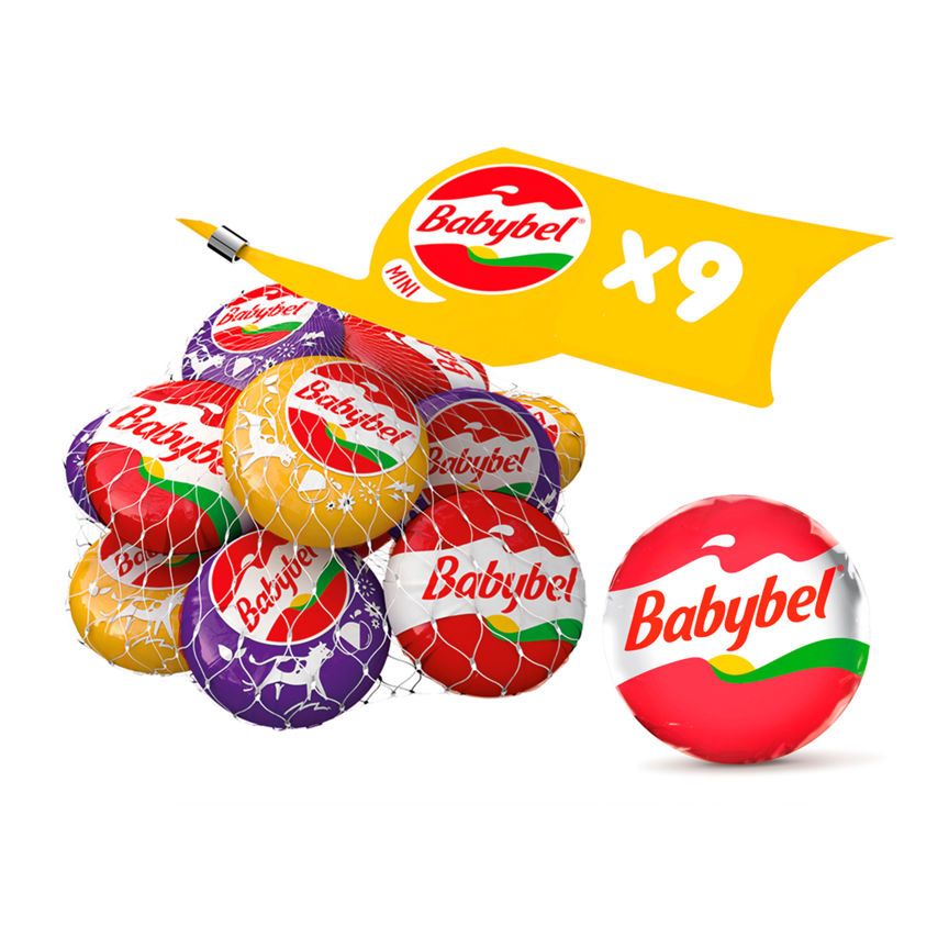 Mini Babybel Mix Pack Cheese Snacks 9 x 20g