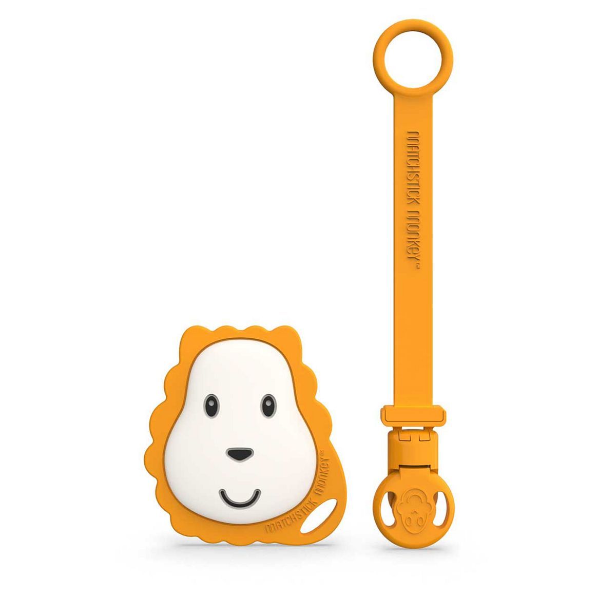 Matchstick Monkey Soother Clip & Flat Lion Teether GOODS Boots   