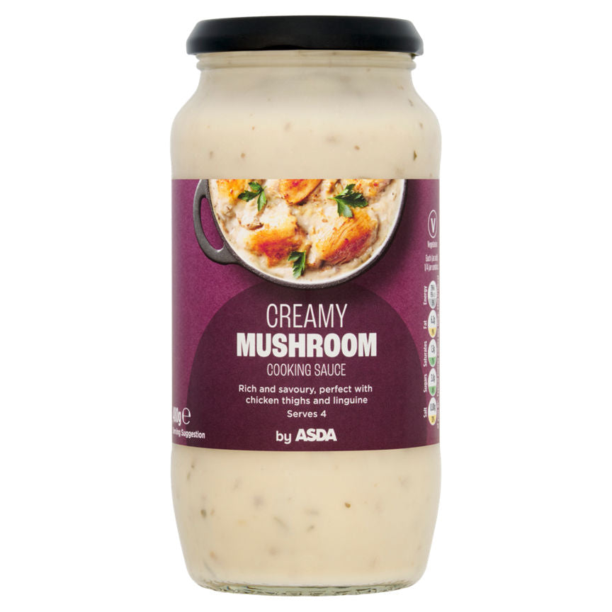 ASDA Creamy Mushroom Cooking Sauce 480g