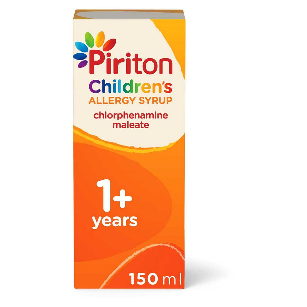 Piriton Antihistamine Allergy Relief Syrup for Children - 150ml