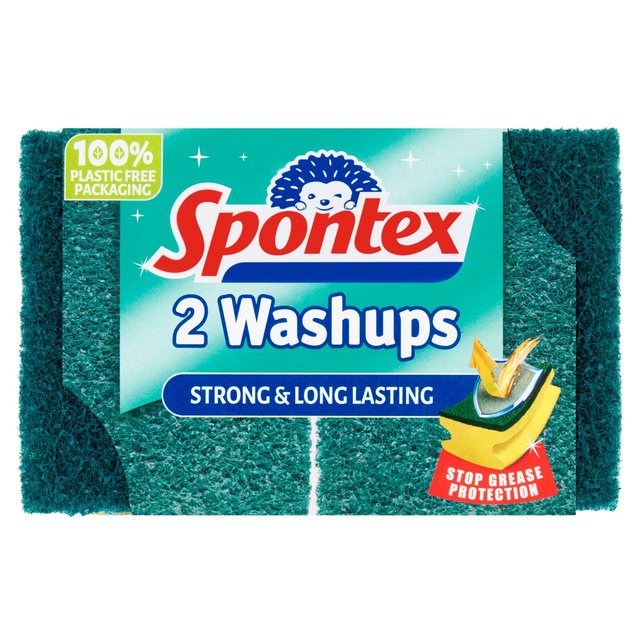 Spontex Washups   2 per pack GOODS M&S   