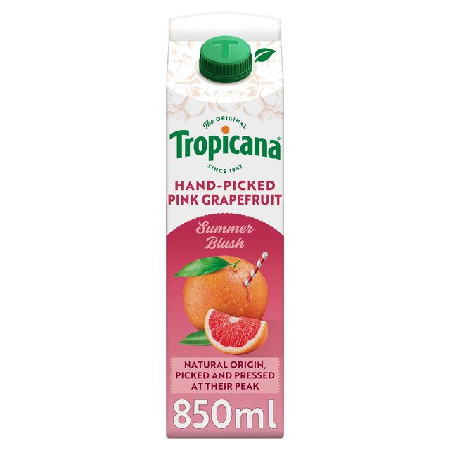 Tropicana Sensations Pink Grapefruit Fruit Juice   850ml GOODS M&S   