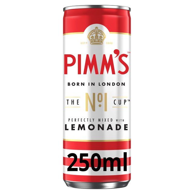 Pimm's No. 1 Cup & Lemonade Ready to Drink   250ml GOODS M&S   