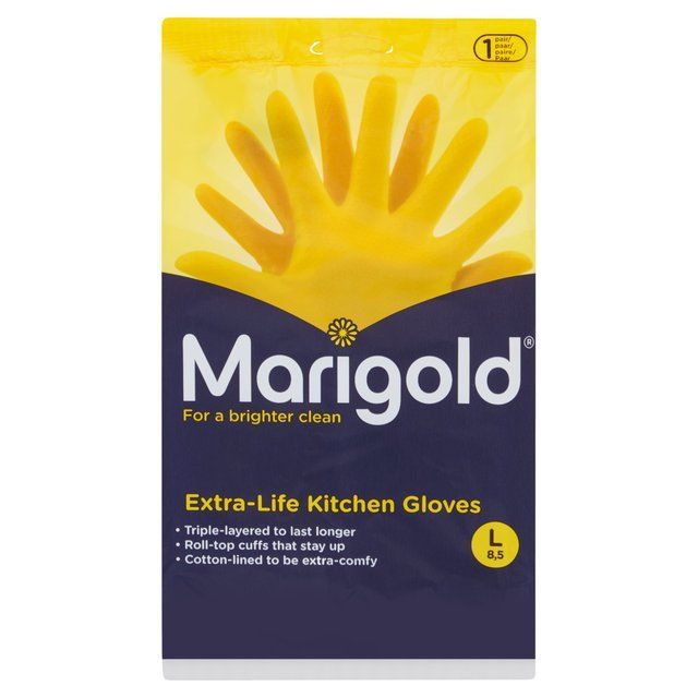 Marigold Extra Life Kitchen Gloves Large   1pair