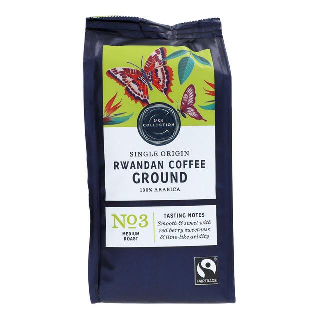 M&S Fairtrade Rwandan Ground Coffee   227g