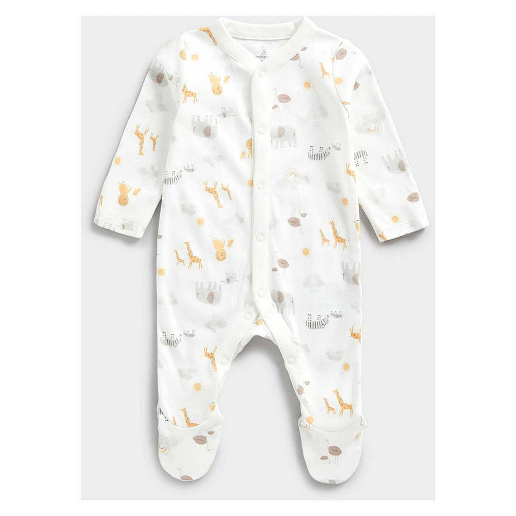 Mothercare White Safari All-in-One