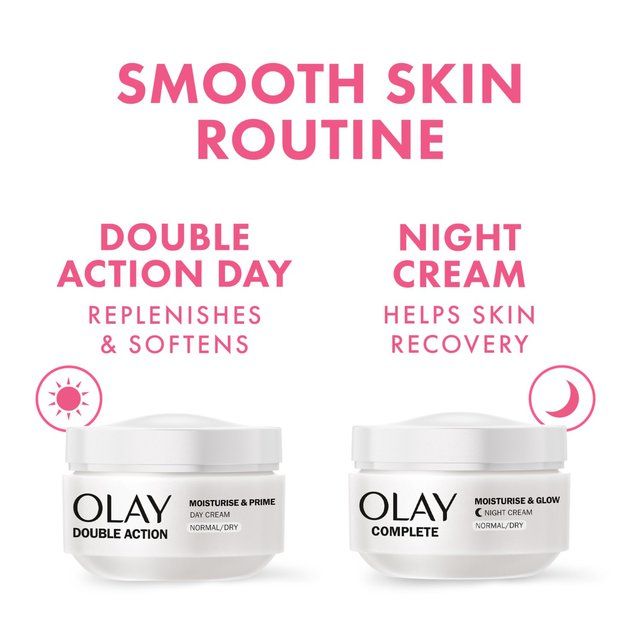 Olay Double Action Normal/Dry Moisturiser Day Cream   50ml GOODS M&S   