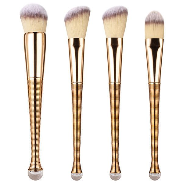 LaRoc 6 Piece - Gold Makeup Brushes GOODS Superdrug   