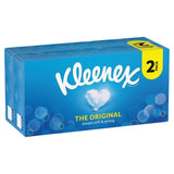 Kleenex The Original Facial Tissues - Twin Box   2 x 64 per pack GOODS M&S   