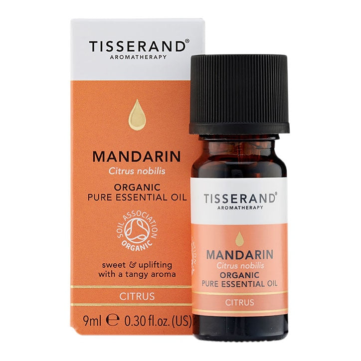 Tisserand Mandarin Organic Pure Essential Oil 9ml Pure Essential Oils Holland&Barrett   