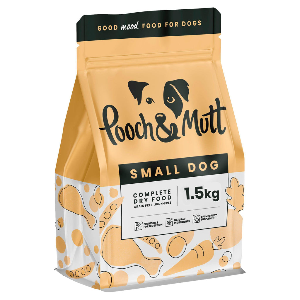 Pooch & Mutt Complete Dry Small Dog Food 1.5kg