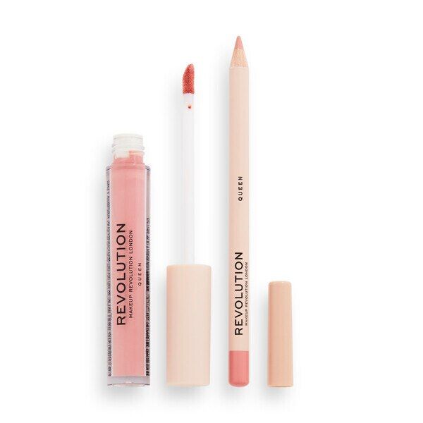 Revolution Ultimate Nude Lip Contour Kit Queen GOODS Superdrug   