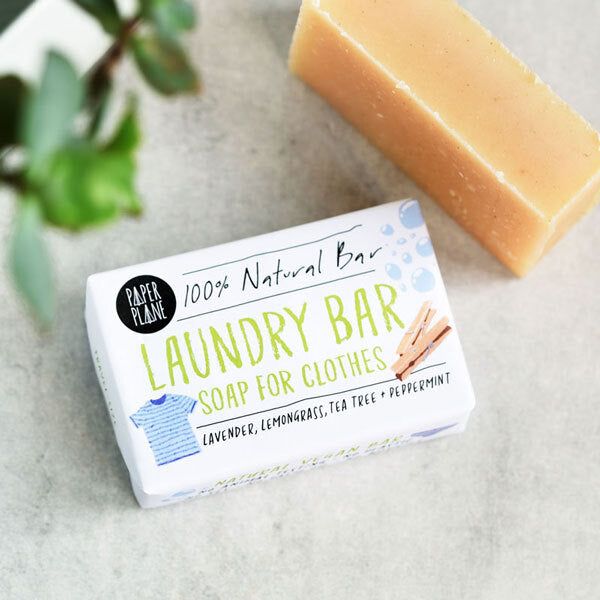 Paper Plane Laundry Bar Soap For Clothes 95g GOODS Superdrug   