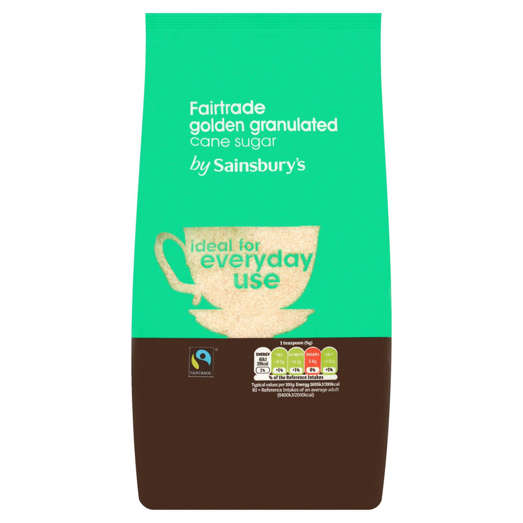 Sainsbury's Fairtrade Golden Granulated Sugar 1kg