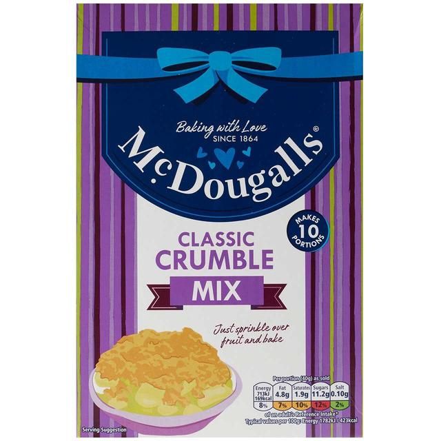 McDougalls Classic Crumble Mix   400g